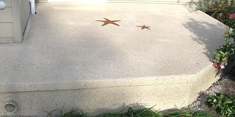 Stamped Concrete Entryways in Lafayette