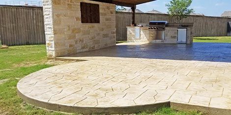 Stamped Concrete Pool Decks in Lafayette